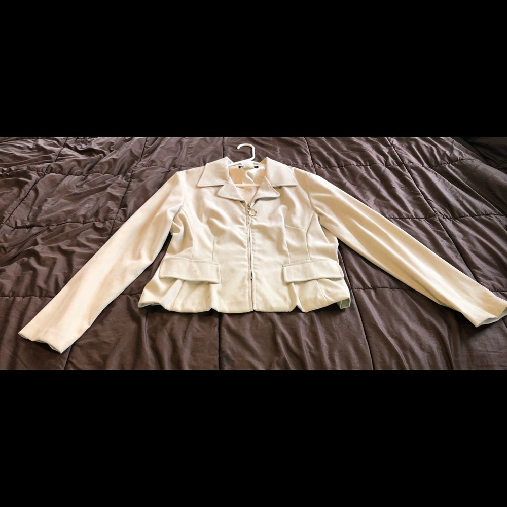 Dawn Joy Fashion womans 11/12 blazer guc